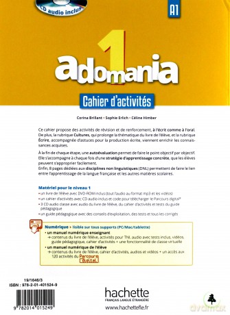 Adomania 1 ćwiczenia [KSIĄŻKA]