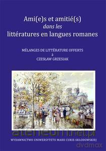 Ami(e)s et amiti(s) dans les littratures [KSIĄŻKA]