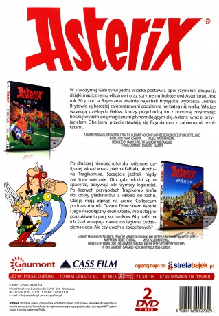 Asterix [BOX] - Asterix kontra Cezar / Asterix w Brytanii [2DVD]