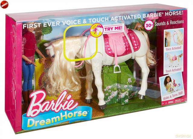 Barbie. Interaktywny koń