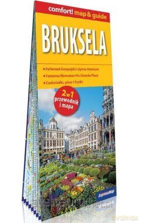 Comfort!map&guide Bruksela 2w1 [KSIĄŻKA]
