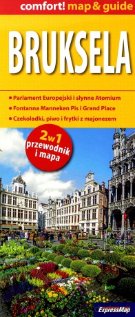 Comfort!map&guide Bruksela 2w1 [KSIĄŻKA]