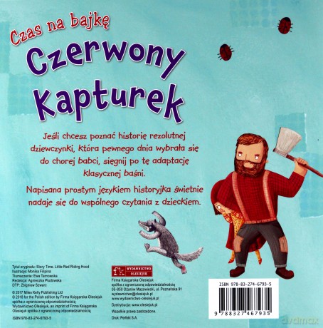 Czas na bajkę. Czerwony Kapturek [KSIĄŻKA]