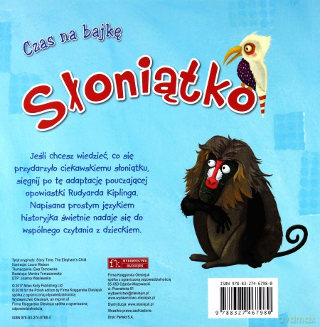 Czas na bajkę. Słoniątko [KSIĄŻKA]