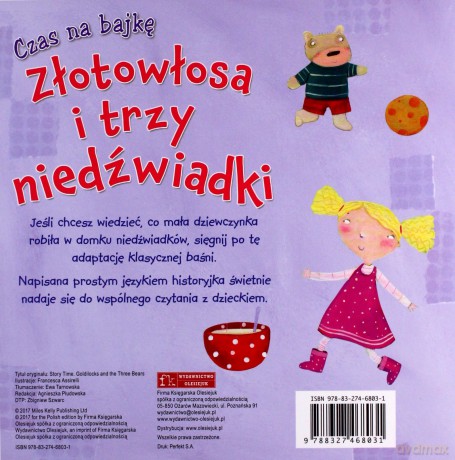 Czas na bajkę. Złotowłosa i trzy niedźwiadki [KSIĄŻKA]