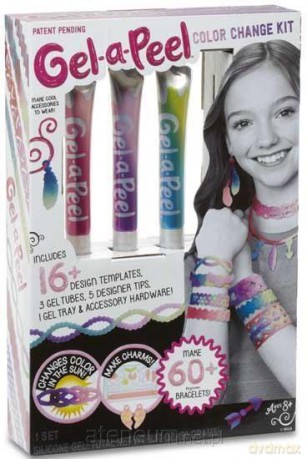 Gel-A-Peel Zestaw akces. 3 pak. Solar Color Change