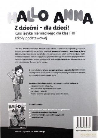 Hallo Anna 1 ćwiczenie podstawowa [KSIĄŻKA]
