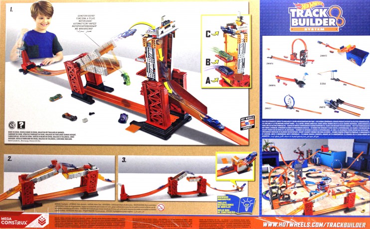 Hot Wheels Track Builder Kaskaderski most