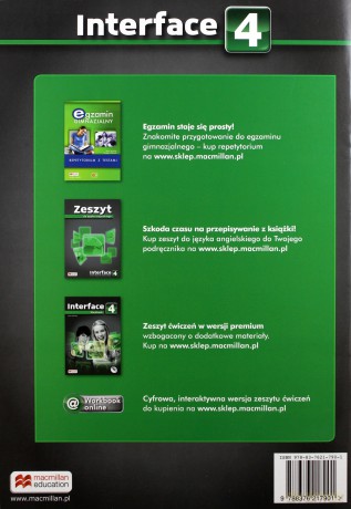 Interface 4 ćwiczenie [KSIĄŻKA]