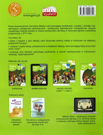 Język polski Szkoła podstawowa 4/1 Między Nami ćwiczenie wersja A [KSIĄŻKA]