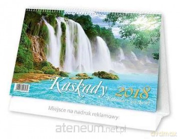 Kalendarz biurowy 2018 - Kaskady BF7 [KALENDARZ]