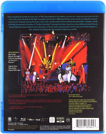 Sting: Bring On The Night [Blu-Ray]