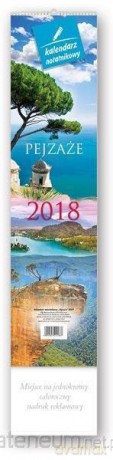 Kalendarz notatnikowy 2018 - Pejzaże WN8 [KALENDARZ]