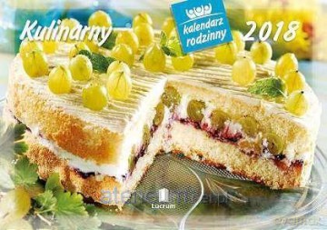 Kalendarz rodzinny 2018 - Kulinarny WL1 [KALENDARZ]