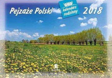 Kalendarz rodzinny 2018 - Pejzaże Polski WL3 [KALENDARZ]