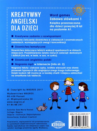 Kreatywny angielski dla dzieci. Word games [KSIĄŻKA]