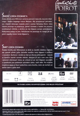 Poirot 29: Śmierć Lorda Edgware'a [DVD]