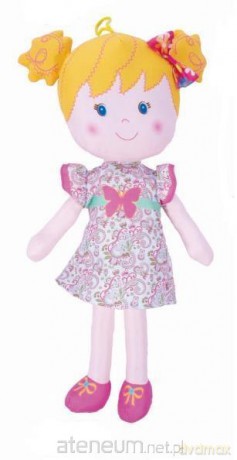 Lalka szmaciana Alice 35 cm motylek