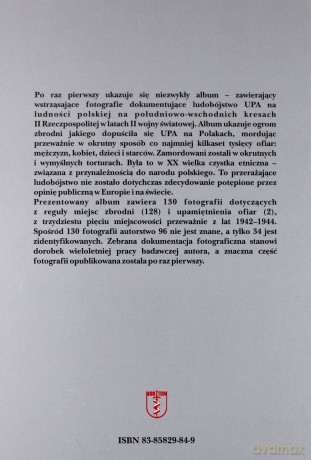 Ludobójstwo UPA na ludności polskiej - Aleksander Korman [KSIĄŻKA]