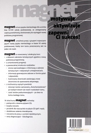 Magnet 1 (kl. VII) ćwiczenie [KSIĄŻKA]