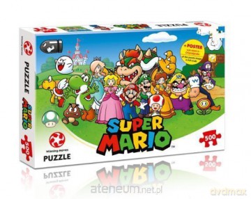 Mario i przyjaciele 500 el [PUZZLE]