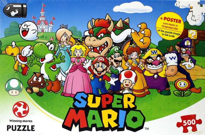 Mario i przyjaciele 500 el [PUZZLE]