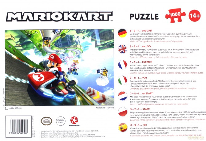 Mario Kart FunRacer 1000 el [PUZZLE]