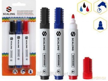 Marker do tablic zestaw 3 kolory