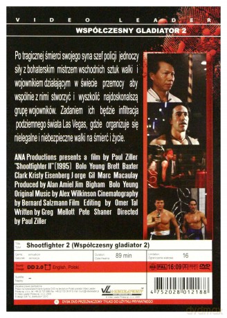 Shootfighter II (Współczesny Gladiator 2) [DVD]