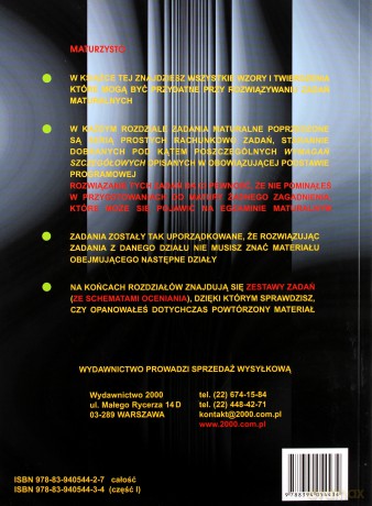 Matura z Matematyki cz.1 2018 Zakres podstawowy i rozszerzony Kiełbasa - Andrzej Kiełbasa [KSIĄŻKA]