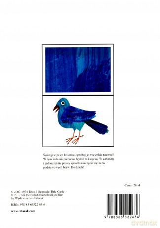 Moja pierwsza książka o kolorach - Eric Carle [KSIĄŻKA]