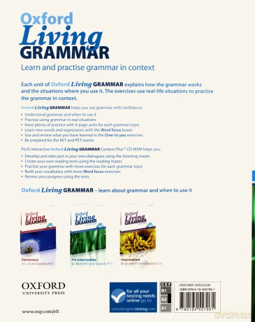 Oxford Living Grammar Pre-Intermediate podręcznik [KSIĄŻKA]