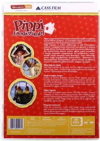 Pippi Langstrumpf - Pippi idzie do szkoły [DVD]
