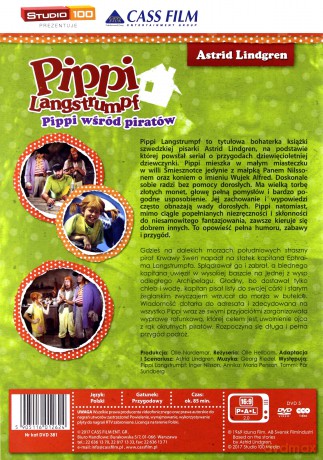 Pippi Langstrumpf - Pippi wśród piratów [DVD]