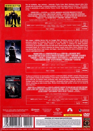 Gwiazdy kina: Mark Wahlberg Strzelec / Czterej bracia / Włoska robota [BOX] [3DVD]