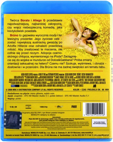 Bruno [Blu-Ray]+[DVD]
