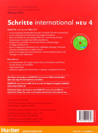 Schritte international Neu 4 podręcznik+AB PL [KSIĄŻKA]