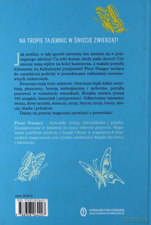 Sekrety zwierząt. Złap trop i podążaj za śladami - Fleur Daugey [KSIĄŻKA]