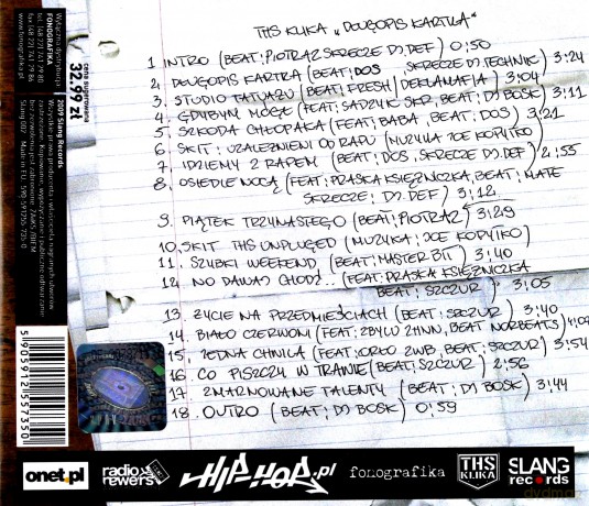 Ths Klika: Długopis Kartka [CD]