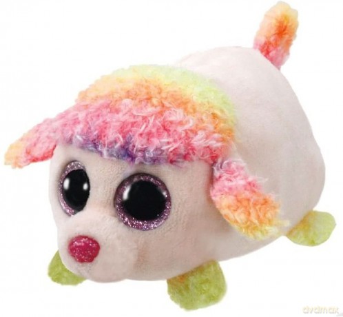 Teeny Tys Floral - wielobarwny pudel