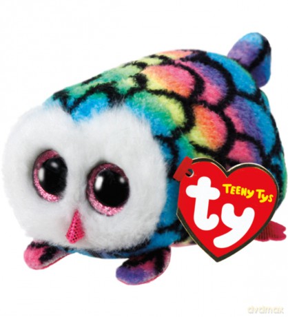 Teeny Tys Hootie - wielobarwna sowa