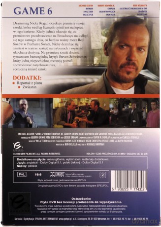 Szósty mecz [DVD]