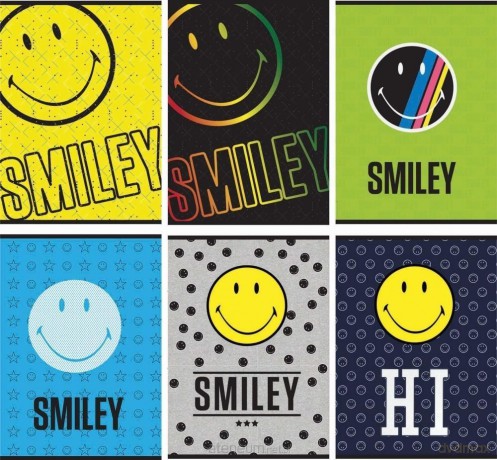 Zeszyt A4/54K kratka Smiley (10 szt)