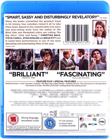 The Big Short [Blu-Ray]