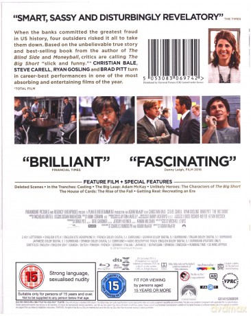 The Big Short [Blu-Ray]