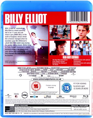 Billy Elliot [Blu-Ray]