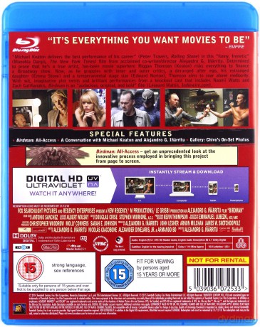 Birdman [Blu-Ray]