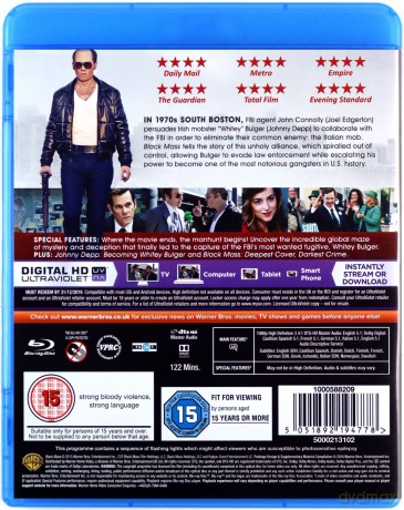 Black Mass [Blu-Ray]
