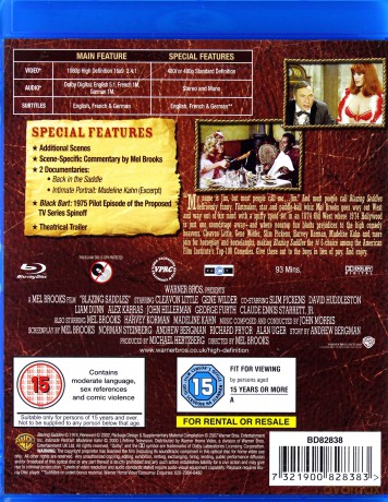 Blazing Saddles [Blu-Ray]