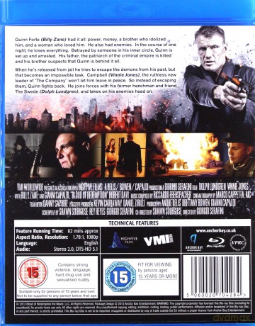 Blood Of Redemption [Blu-Ray]
